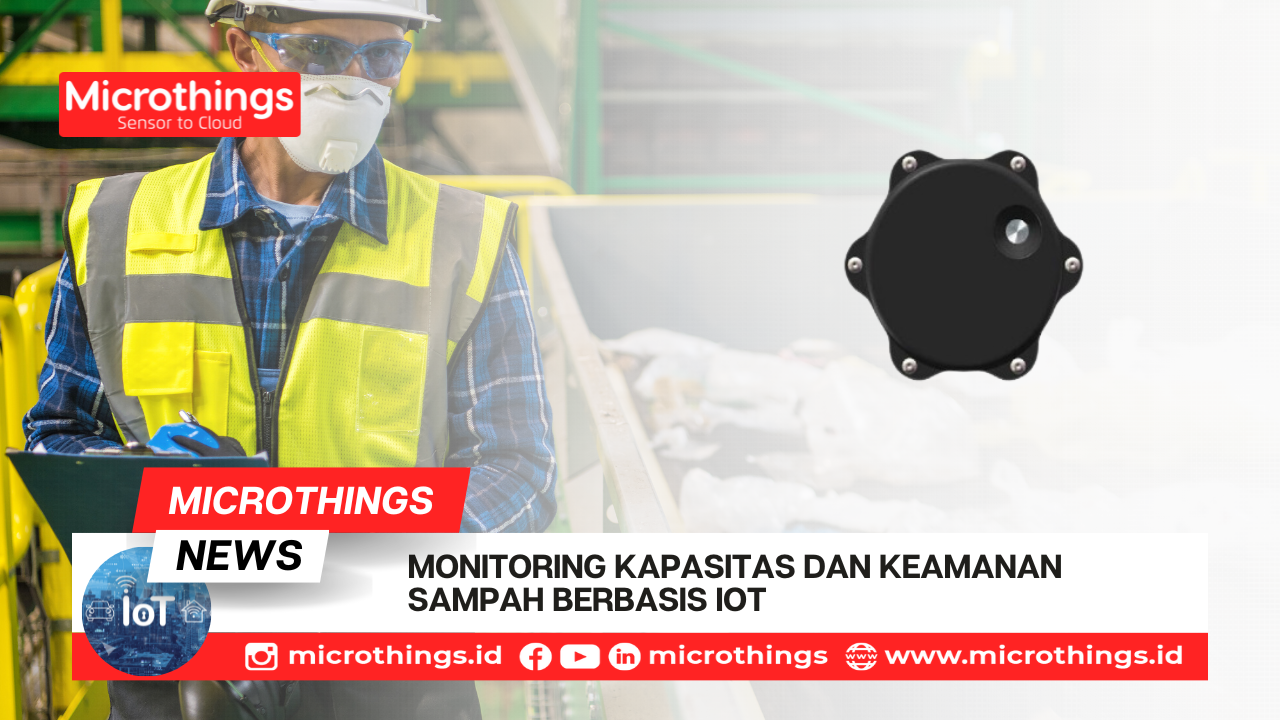 Monitoring Kapasitas dan Keamanan Sampah