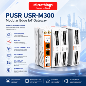 PUSR USR-M300 Modular Edge IoT Gateway 21062026