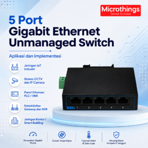 5 Port Gigabit Ethernet Unmanaged Switch