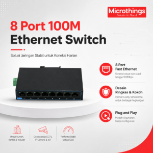 8 Port 100M Ethernet Switch