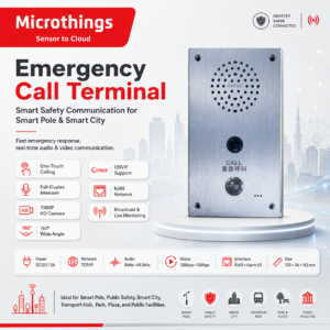 Emergency Call Terminal Smart Pole 25052026