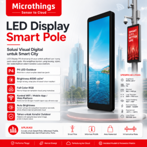 LED Display Smart Pole Microthings 26052026
