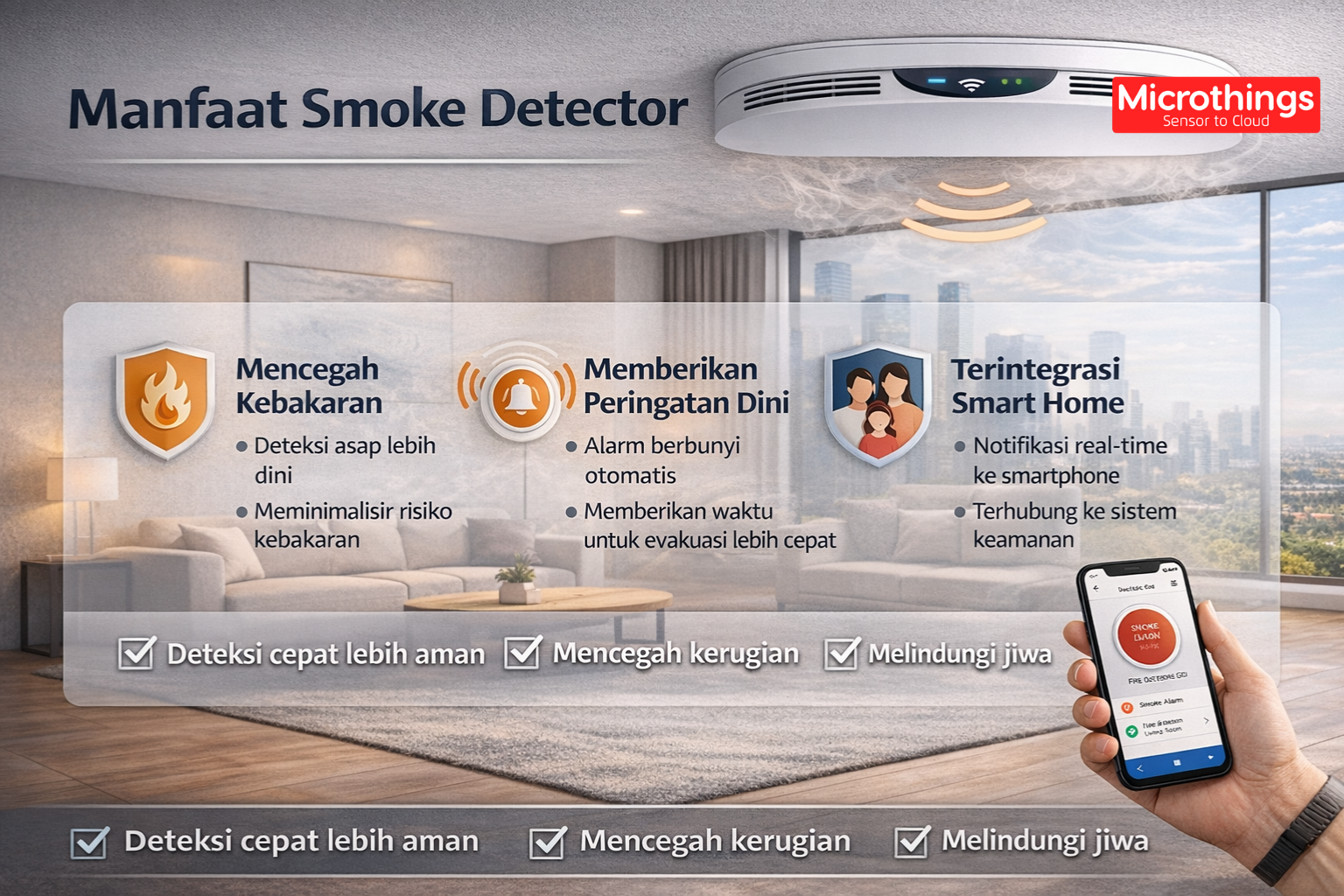 Manfaat Smoke Detector