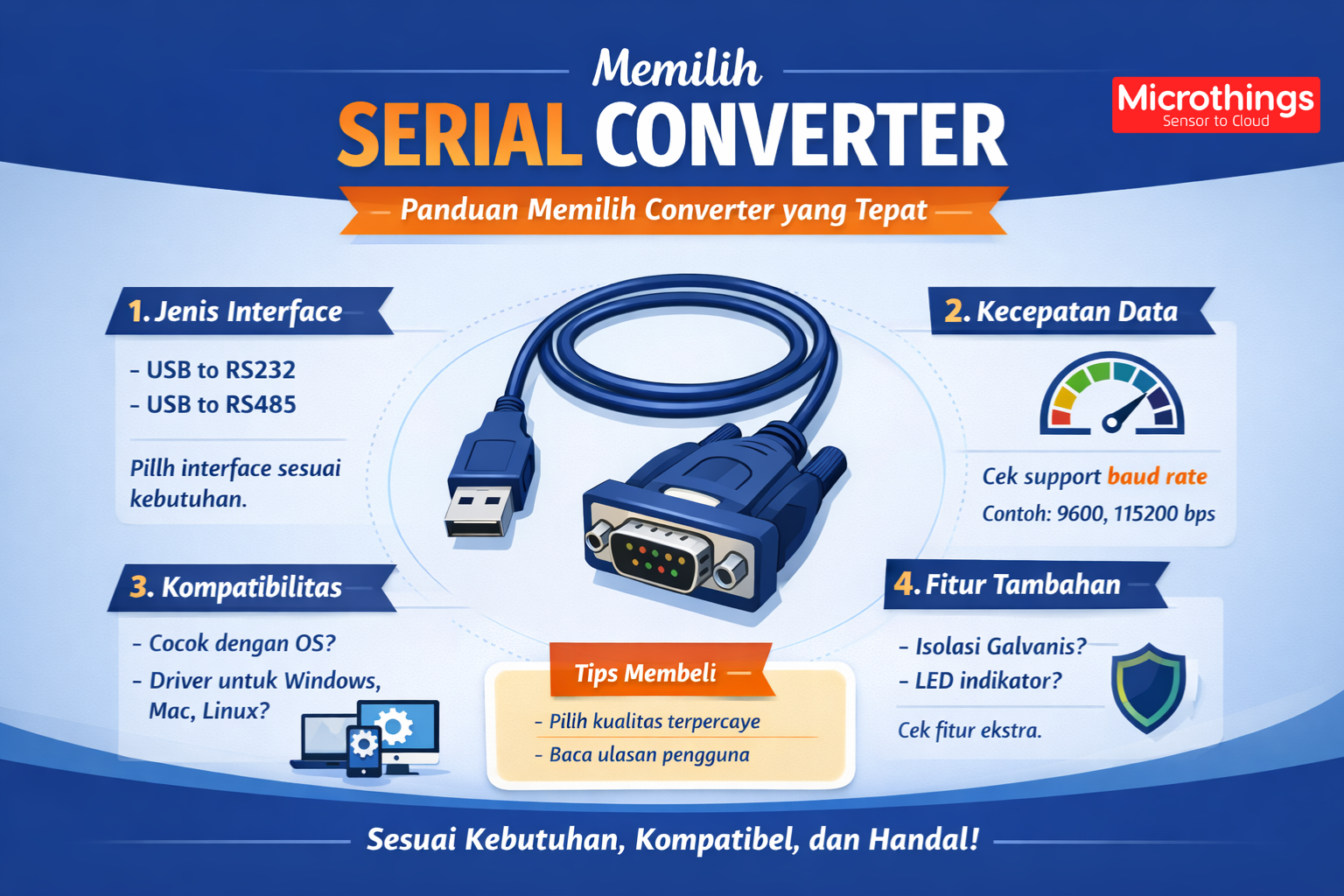 Memilih Serial Converter