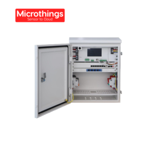Outdoor smart solar AC powered box