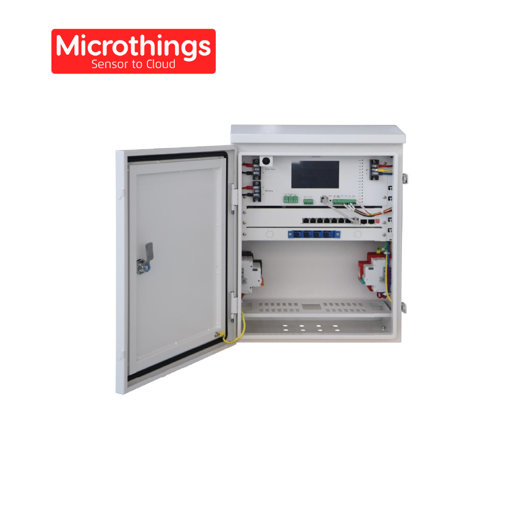 Outdoor smart solar AC powered box Outdoor smart solar AC powered box