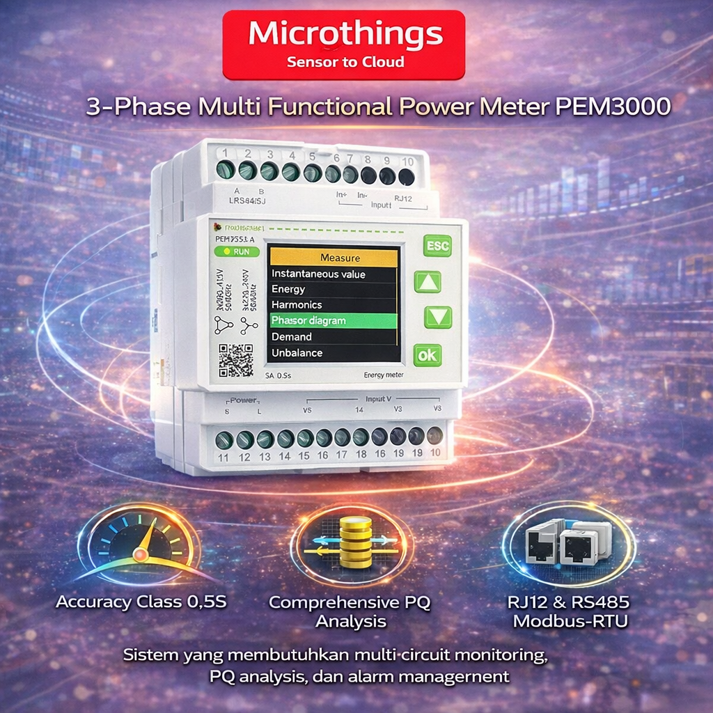 3-Phase Multi Functional Power Meter 2026-04-12