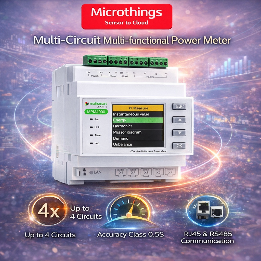 Multi Circuit Multi-functional Power Meter MPM4000 2026-04-11 Multi Circuit Multi-functional Power Meter MPM4000 2026-04-11