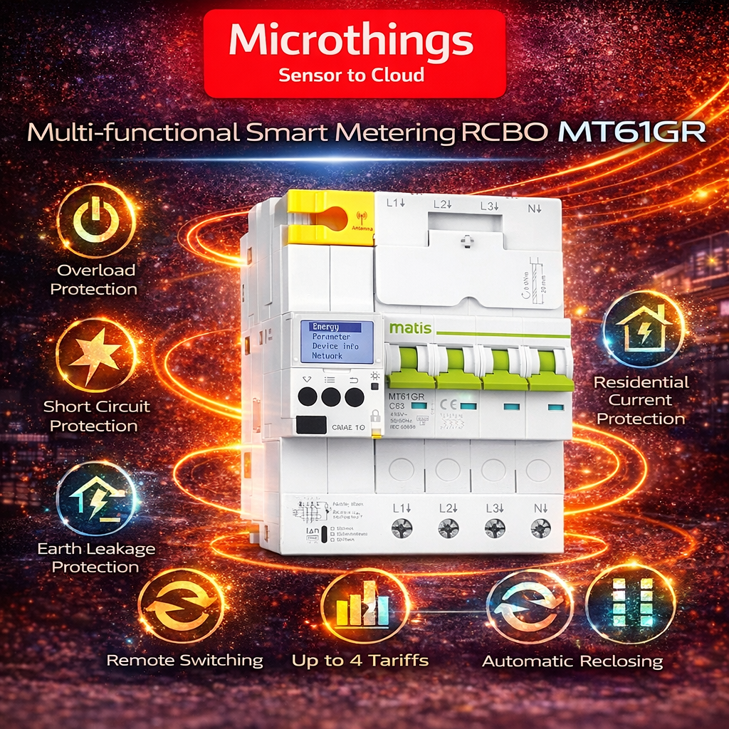 Multi functional Smart Metering RCBO MT61GR 2026-04-09