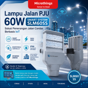 Lampu Jalan PJU 60W Smart System SLM60SS 13062026