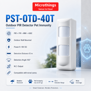 Outdoor PIR Detector Pet Immunity