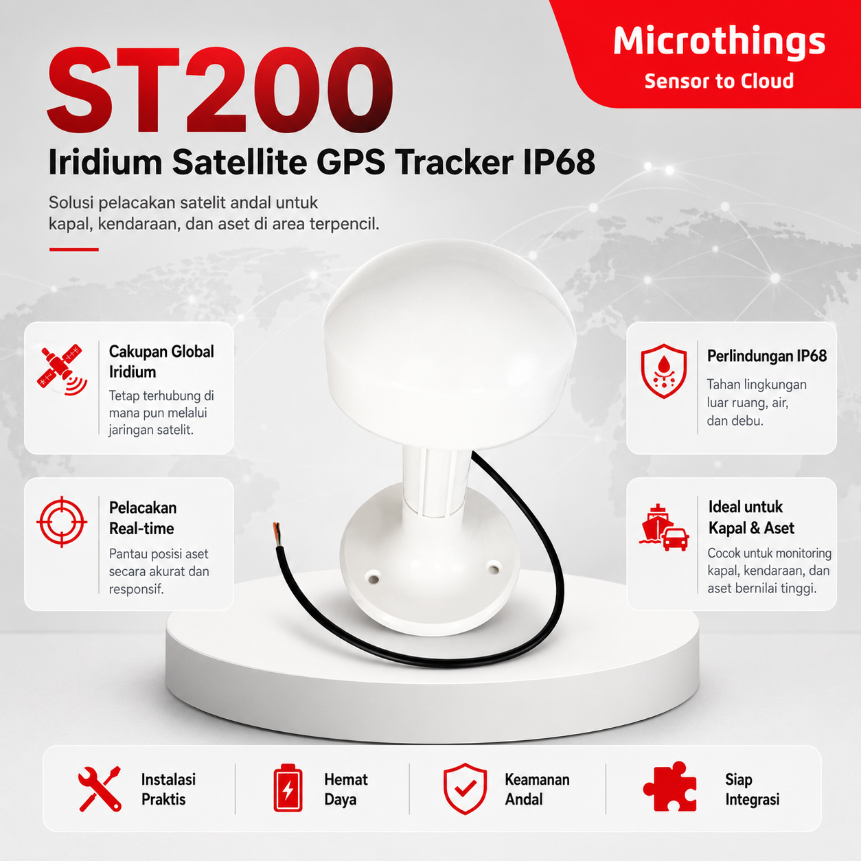 ST200 Iridium Satellite GPS Tracker 13072026 ST200 Iridium Satellite GPS Tracker 13072026