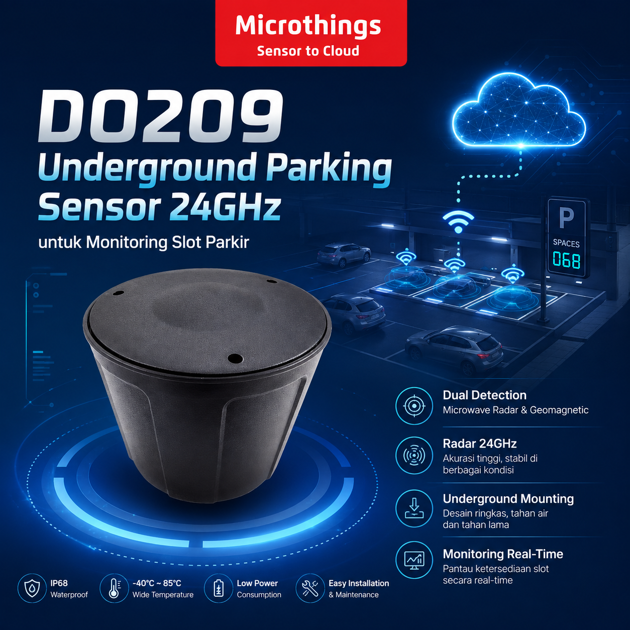 DO209 Underground Parking Occupancy Sensor 02082026 DO209 Underground Parking Occupancy Sensor 02082026