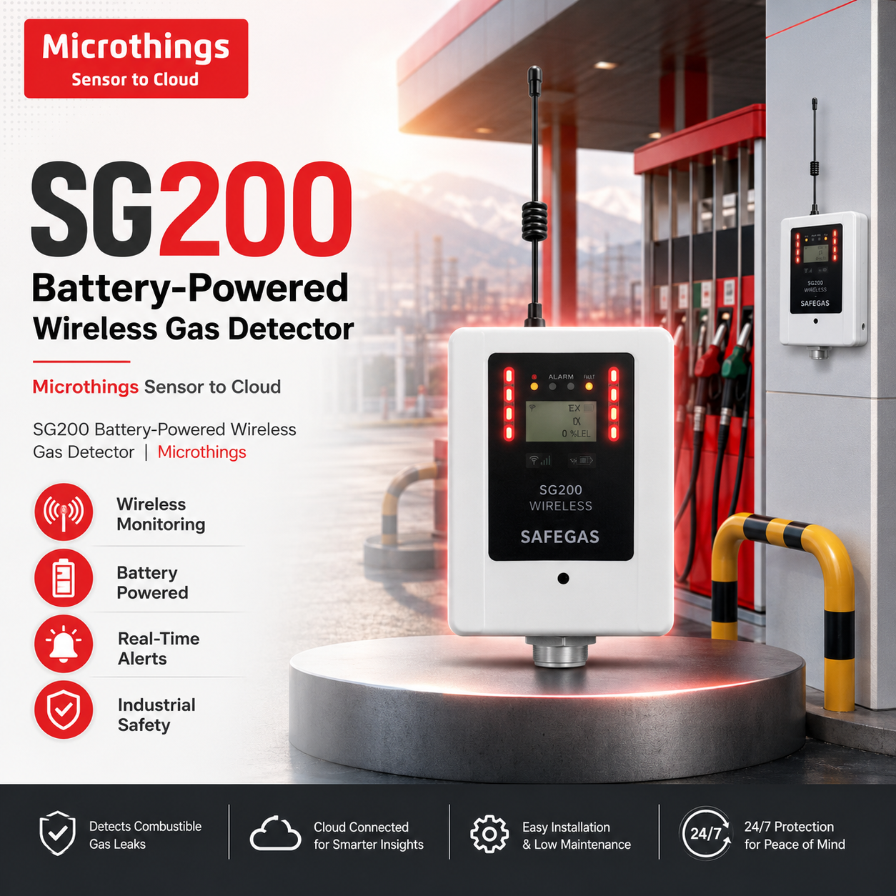 SG200 Battery-Powered Wireless Gas Detector 09082026 SG200 Battery-Powered Wireless Gas Detector 09082026
