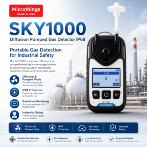 SKY1000 Diffusion Pumped Gas Detector IP68 04082026