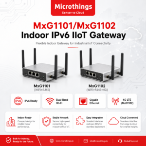 MxG1101 MxG1102 Indoor IPv6 IIoT Gateway